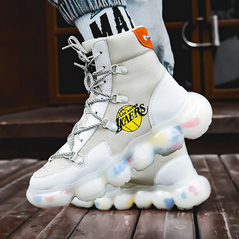 Damen Modische und funktionale High-Top Sneakers mit max. Dämpfung Heidi Mode - Image 4
