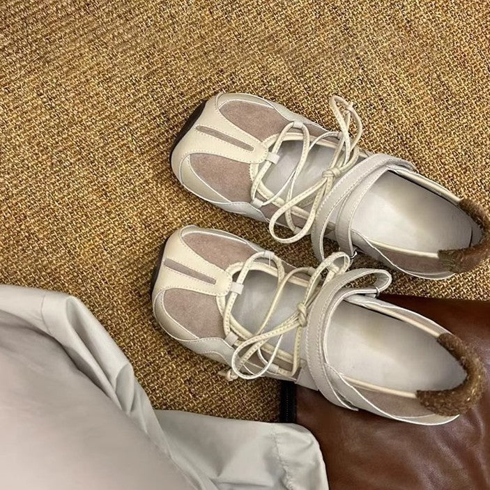 Damen modische und komfortable Ballerinas mit verstellbarem Riemchen-System Heidi Mode - Image 3