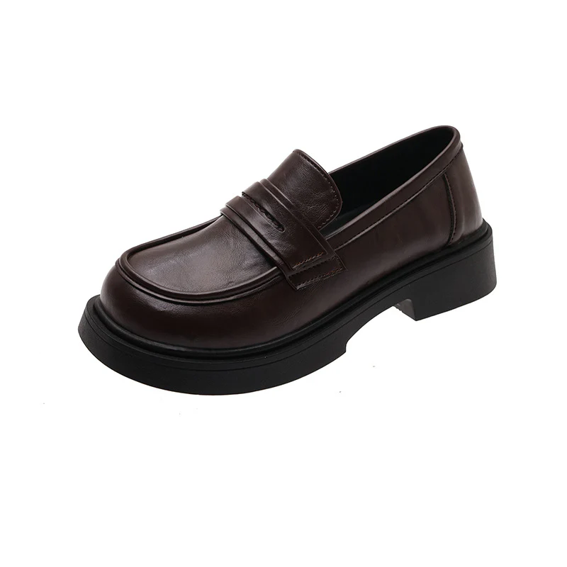 Damen modische und komfortable Loafers mit eleganter Lederoberfläche Heidi Mode - Image 5