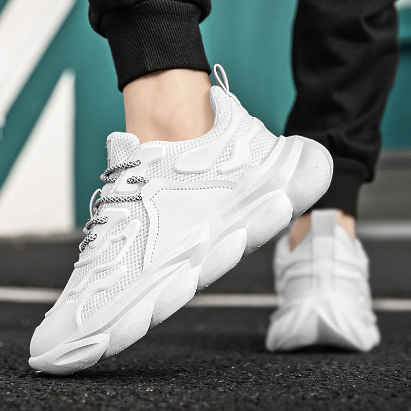 Damen modische und leichte Sneakers mit atmungsaktivem Obermaterial Heidi Mode - Image 3
