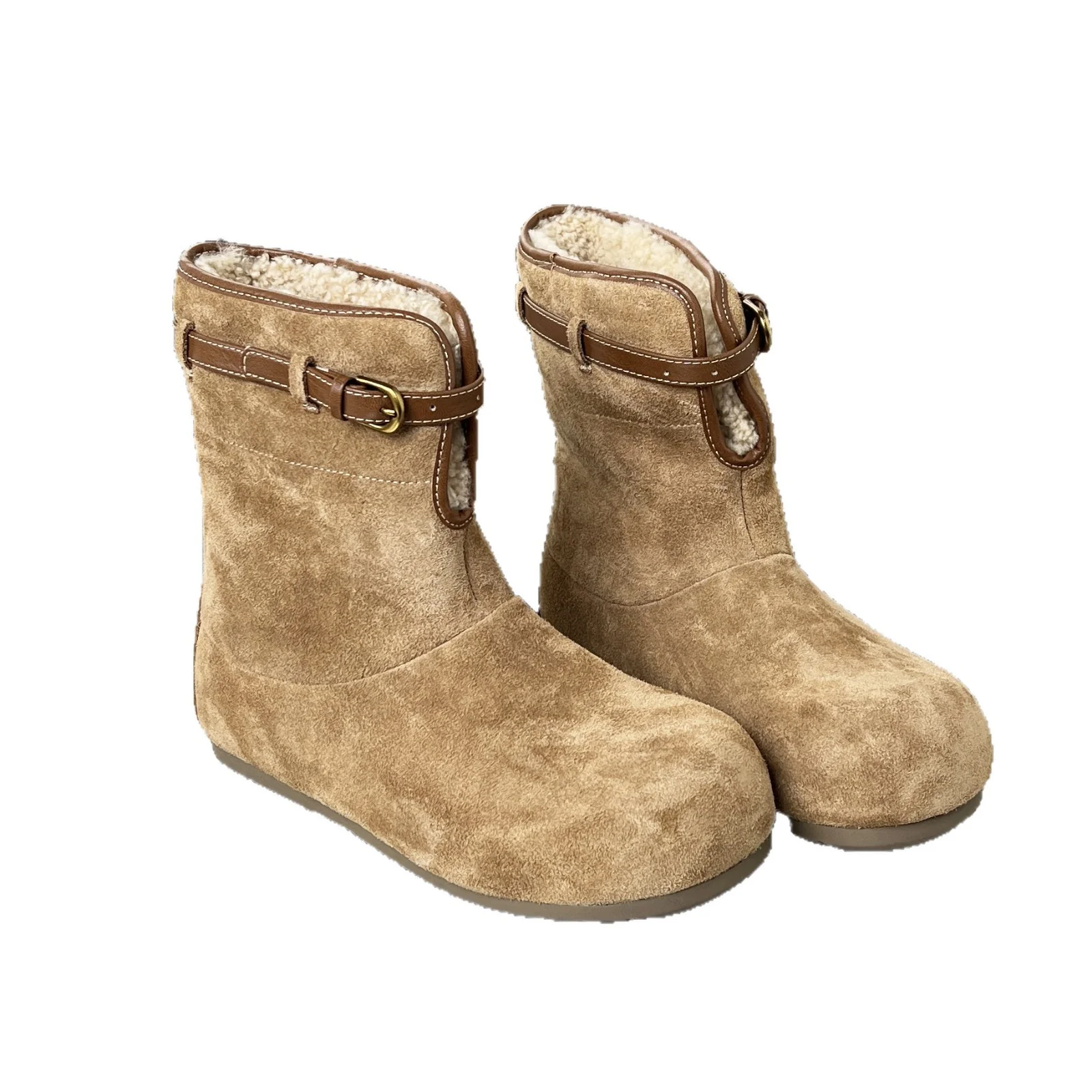 Damen modische und warme Stiefel mit weichem Innenfutter Heidi Mode - Image 5