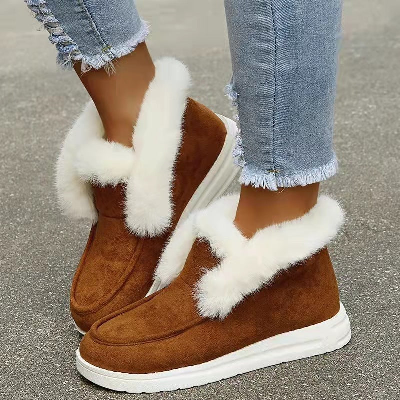 Damen modische und warme Winterstiefel mit kuscheligem Innenfutter Heidi Mode - Image 2