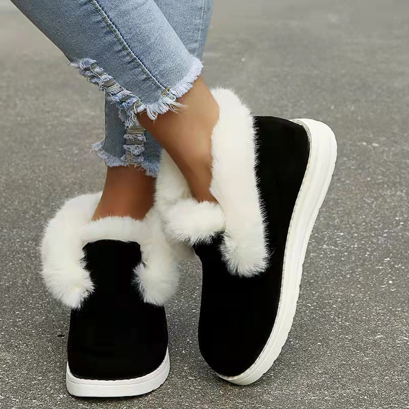 Damen modische und warme Winterstiefel mit kuscheligem Innenfutter Heidi Mode - Image 6