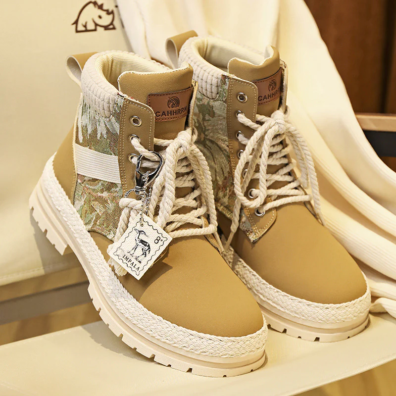 Damen modische Wanderstiefel mit robustem Obermaterial und rutschfester Sohle Heidi Mode - Image 7