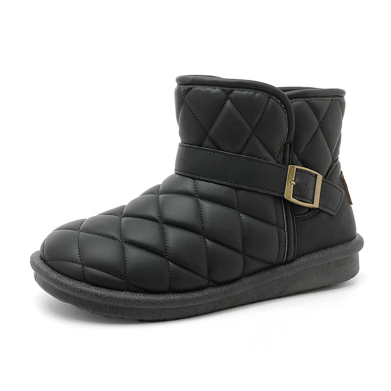 Damen modische warme Winterstiefel mit hochwertiger Isolierung und praktischem Klettverschluss Heidi Mode - Image 5