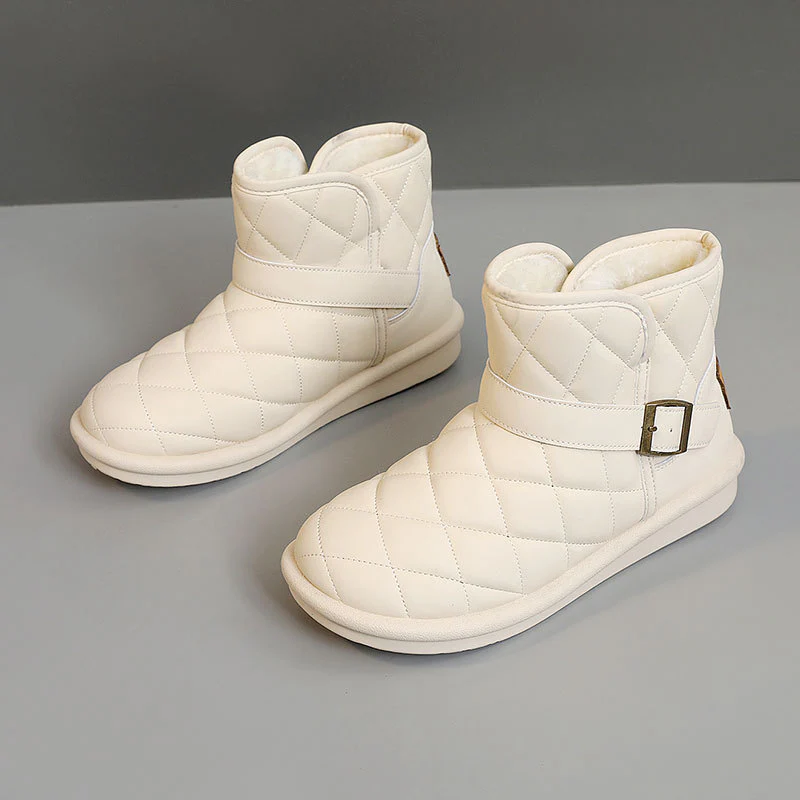 Damen modische warme Winterstiefel mit hochwertiger Isolierung und praktischem Klettverschluss Heidi Mode - Image 6