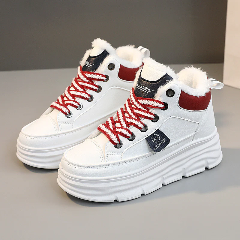 Damen modische Winter Sneakers mit kuscheligem Innenfutter und rutschfester Sohle Heidi Mode - Image 6