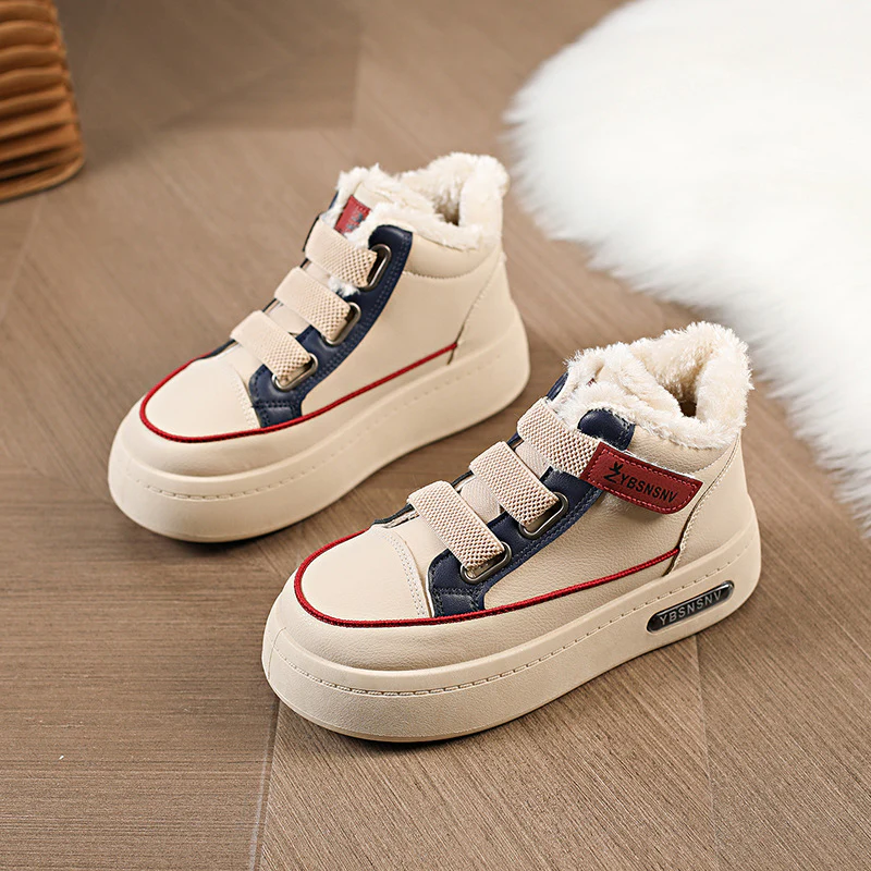 Damen modische Winter Sneakers mit warmem Innenfutter und rutschfester Sohle Heidi Mode - Image 2