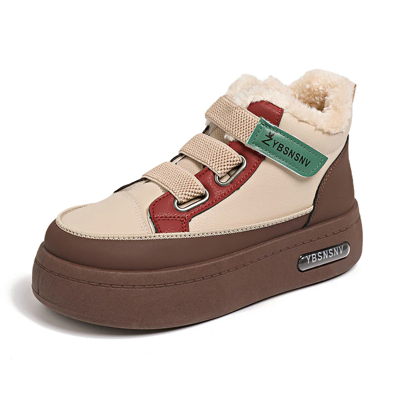 Damen modische Winter Sneakers mit warmem Innenfutter und rutschfester Sohle Heidi Mode - Image 6
