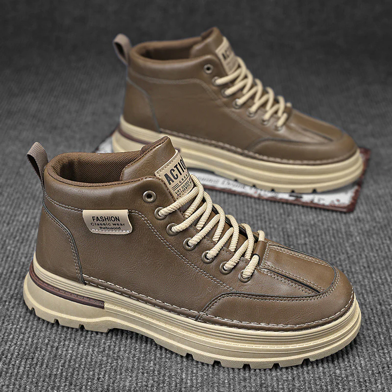 Damen Modische Winter-Stiefel mit robustem Sohlenprofil und bequemer Passform Heidi Mode - Image 6