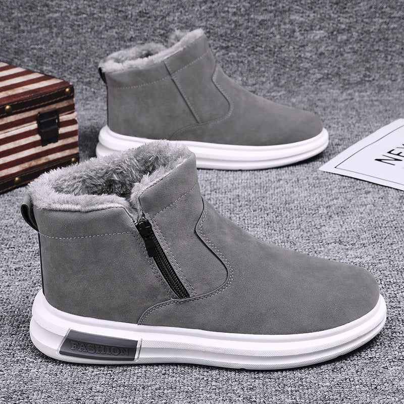 Damen Modische Winterboots mit isolierendem Innenfutter und leichtem Reißverschluss Heidi Mode - Image 3