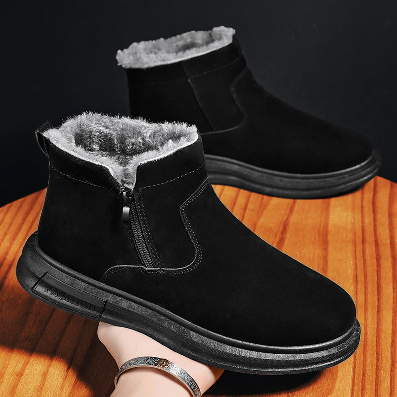 Damen Modische Winterboots mit isolierendem Innenfutter und leichtem Reißverschluss Heidi Mode - Image 4