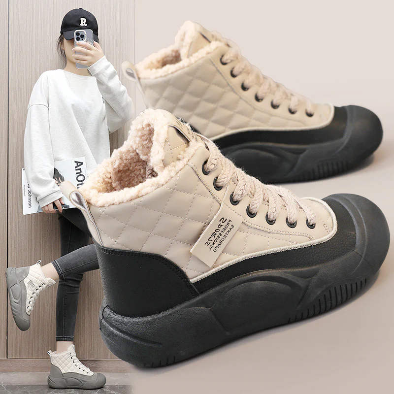 Damen modische Winterboots mit kuscheligem Innenfutter und robuster Sohle Heidi Mode - Image 2