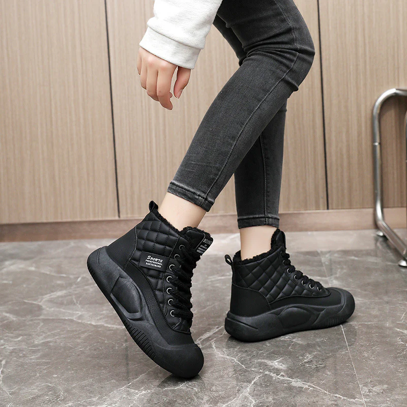 Damen modische Winterboots mit kuscheligem Innenfutter und robuster Sohle Heidi Mode - Image 4