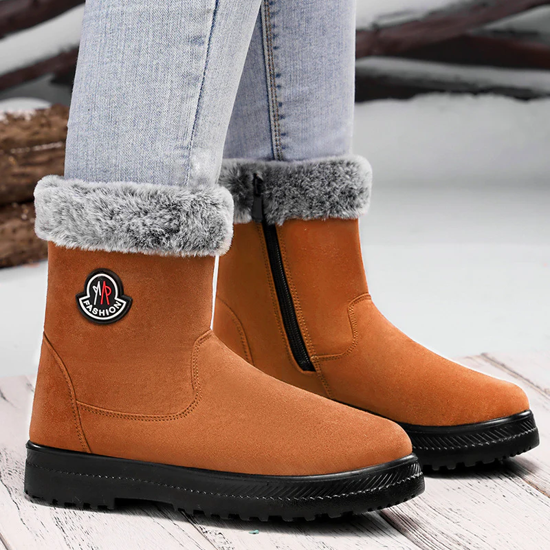 Damen Modische Winterboots mit kuscheligem Innenfutter und rutschfester Sohle Heidi Mode - Image 2