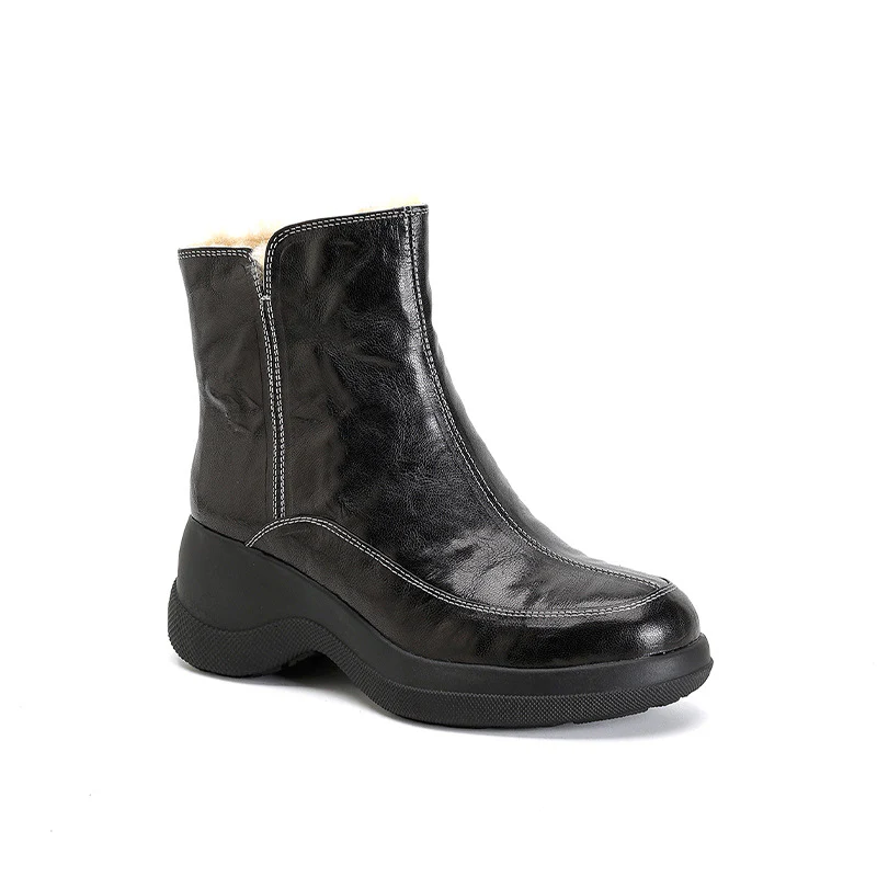 Damen modische Winterstiefel mit bequemer Innenpolsterung und rutschfester Sohle Heidi Mode - Image 7