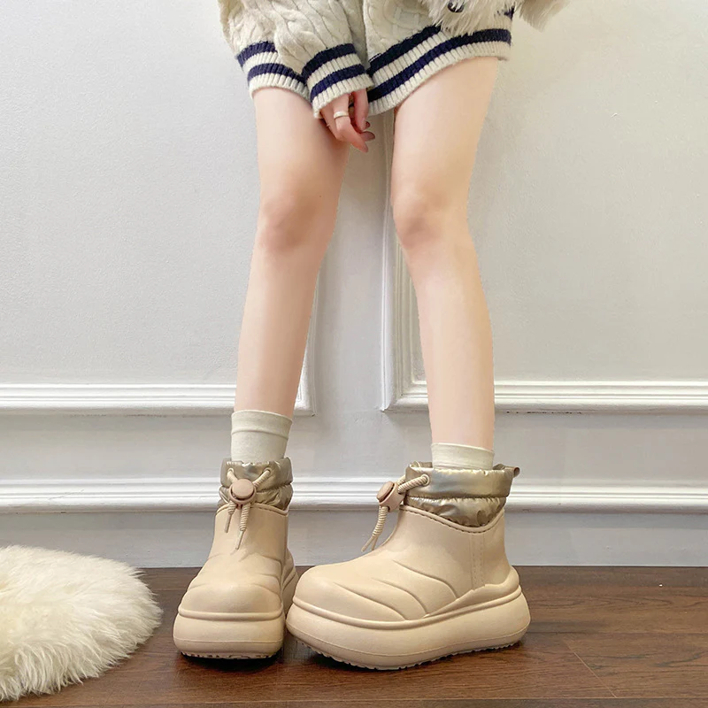 Damen modische Winterstiefel mit dämpfendem Innenfutter und wasserabweisender Oberfläche Heidi Mode - Image 3