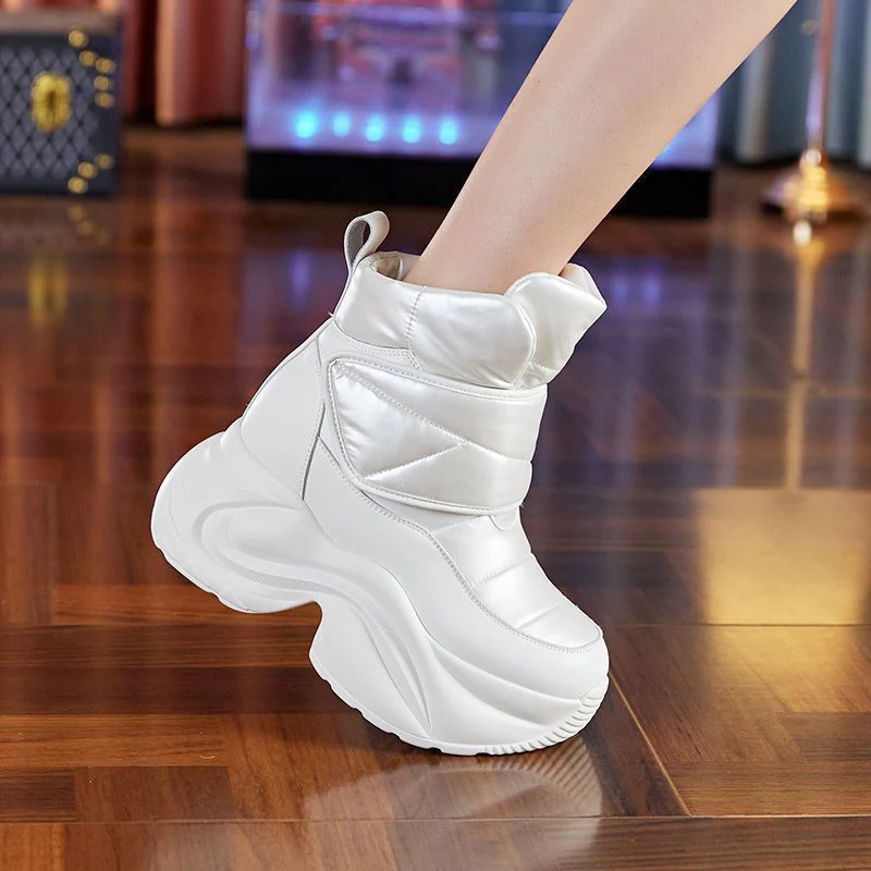 Damen modische Winterstiefel mit gefüttertem Innenraum und innovativem Design Heidi Mode - Image 3