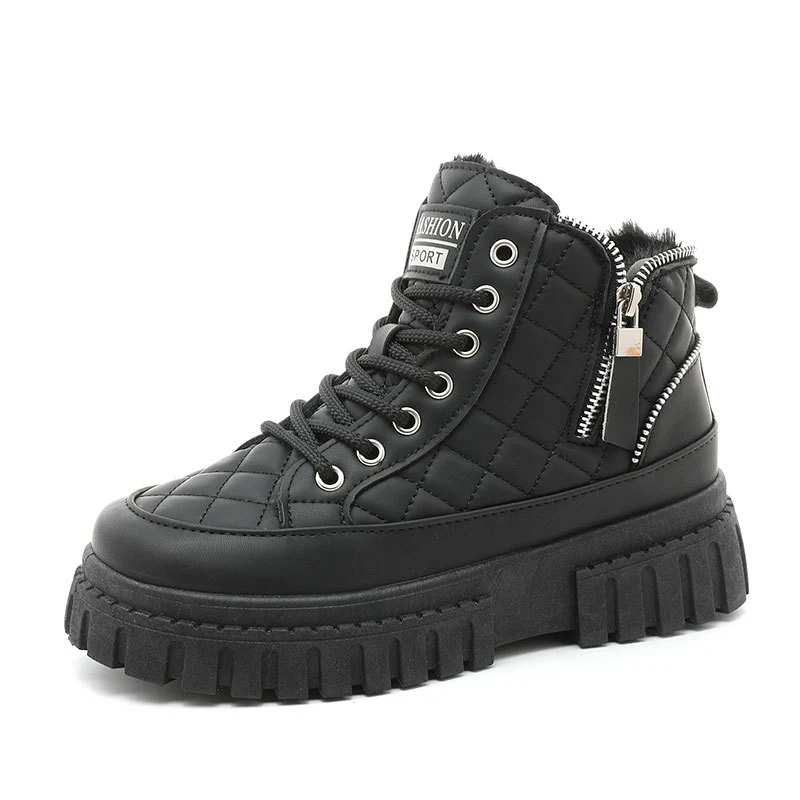 Damen Modische Winterstiefel mit gepolstertem Innenfutter und robustem Sohlenprofil Heidi Mode - Image 5