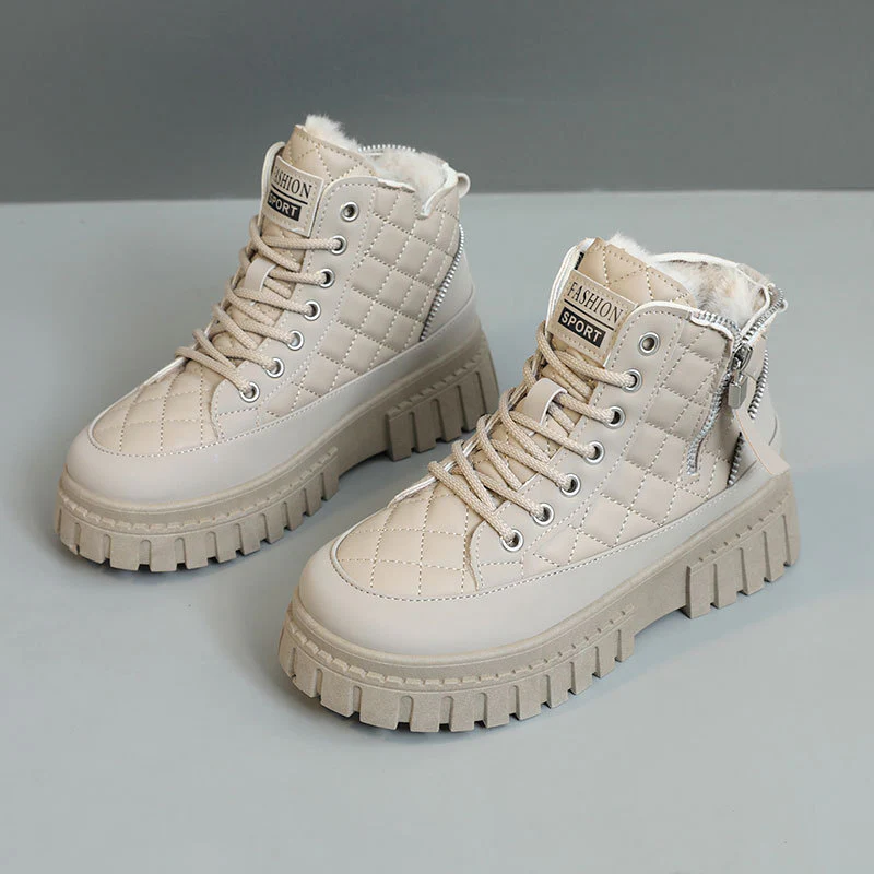 Damen Modische Winterstiefel mit gepolstertem Innenfutter und robustem Sohlenprofil Heidi Mode - Image 6