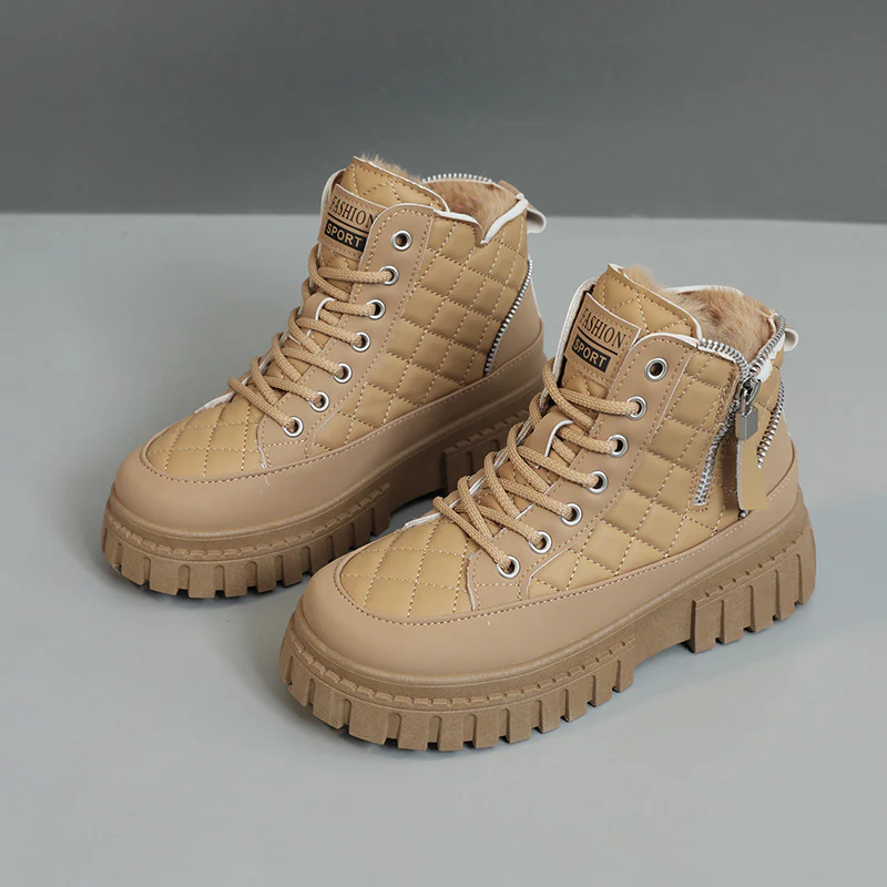 Damen Modische Winterstiefel mit gepolstertem Innenfutter und robustem Sohlenprofil Heidi Mode - Image 7