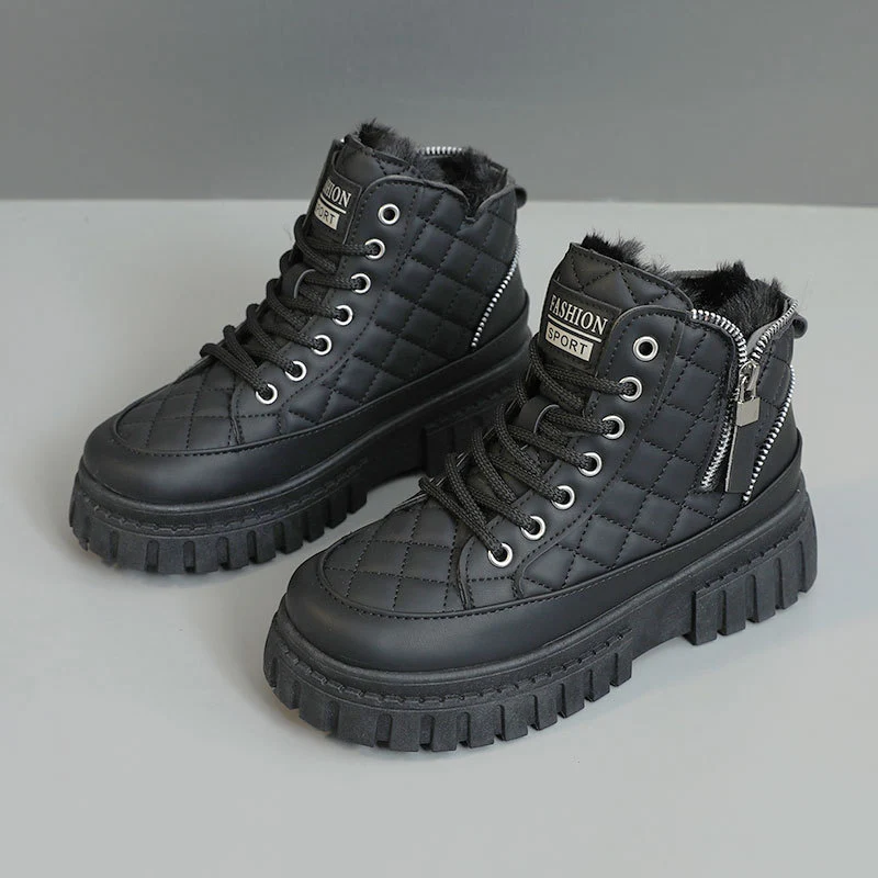 Damen Modische Winterstiefel mit gepolstertem Innenfutter und robustem Sohlenprofil Heidi Mode - Image 8