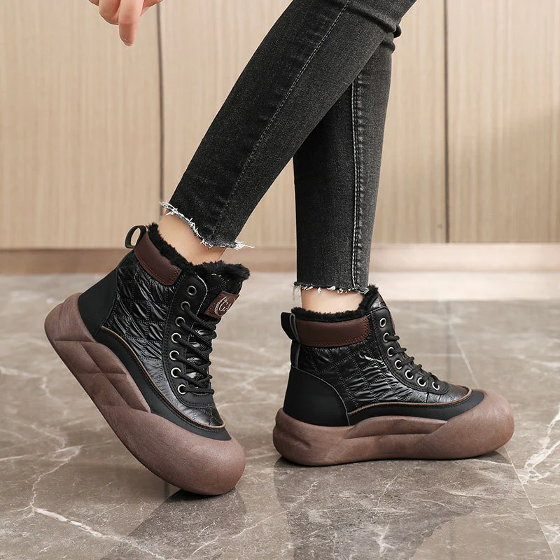 Damen modische Winterstiefel mit isolierendem Innenfutter und rutschfester Sohle Heidi Mode - Image 4