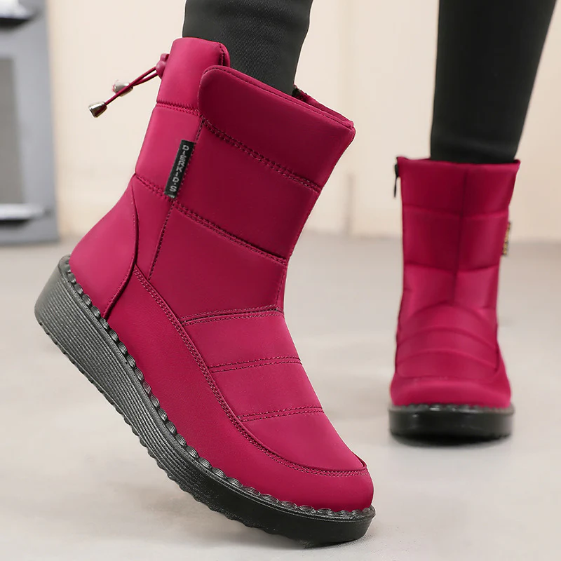 Damen Modische Winterstiefel mit isolierender Innensohle und rutschfester Sohle Heidi Mode - Image 3