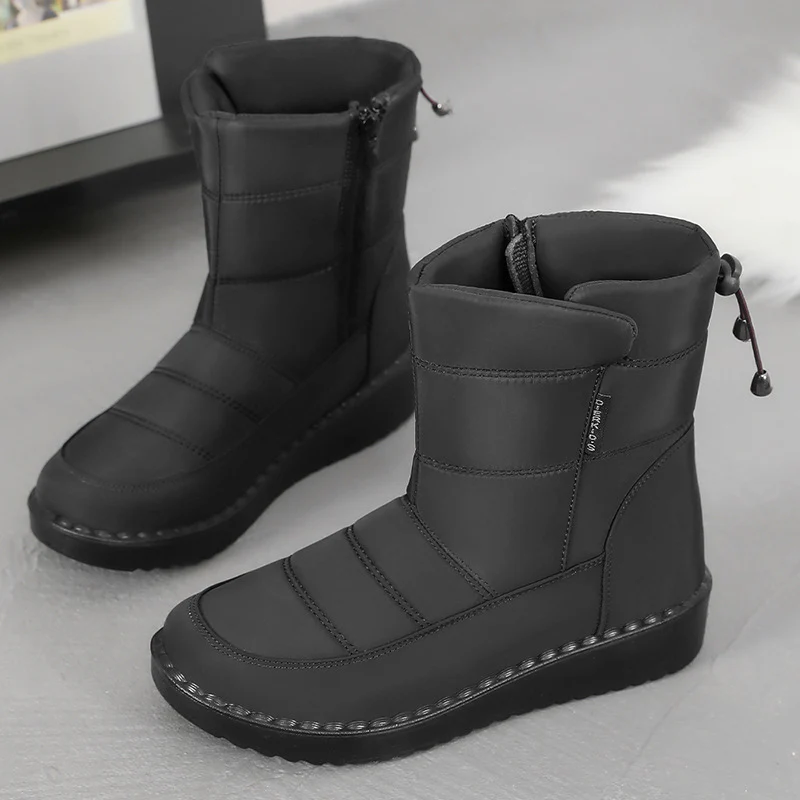 Damen Modische Winterstiefel mit isolierender Innensohle und rutschfester Sohle Heidi Mode - Image 4
