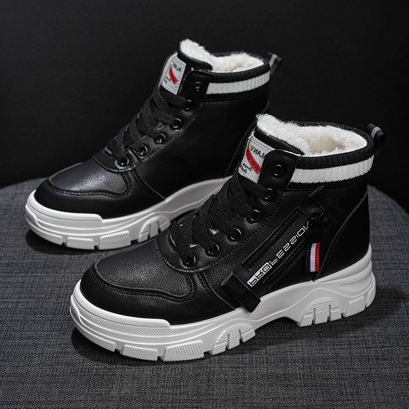 Damen modische Winterstiefel mit kuscheligem Innenfutter und robustem Profil Heidi Mode - Image 8