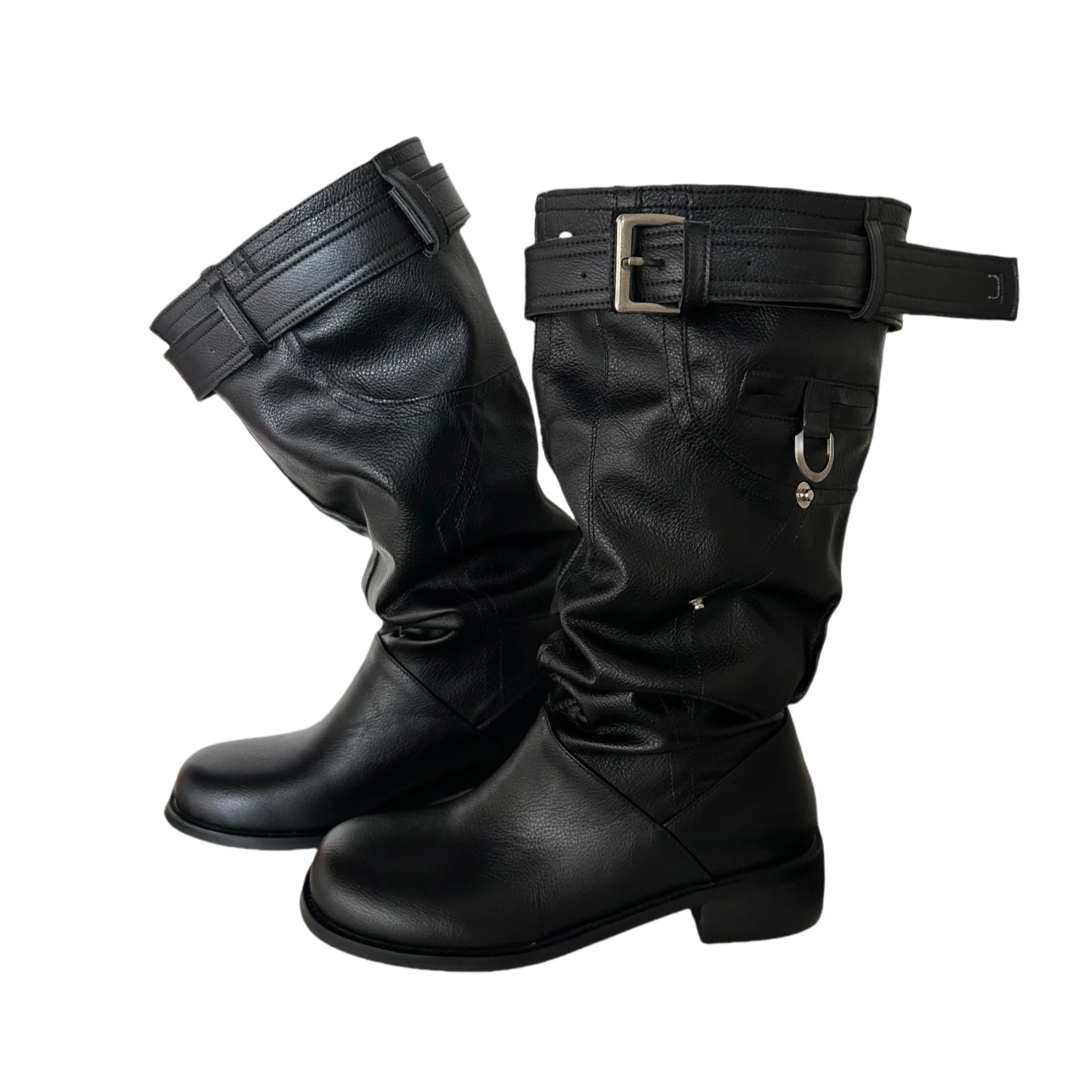 Damen modische Winterstiefel mit praktischen Schnallen und bequemem Innenfutter Heidi Mode - Image 6