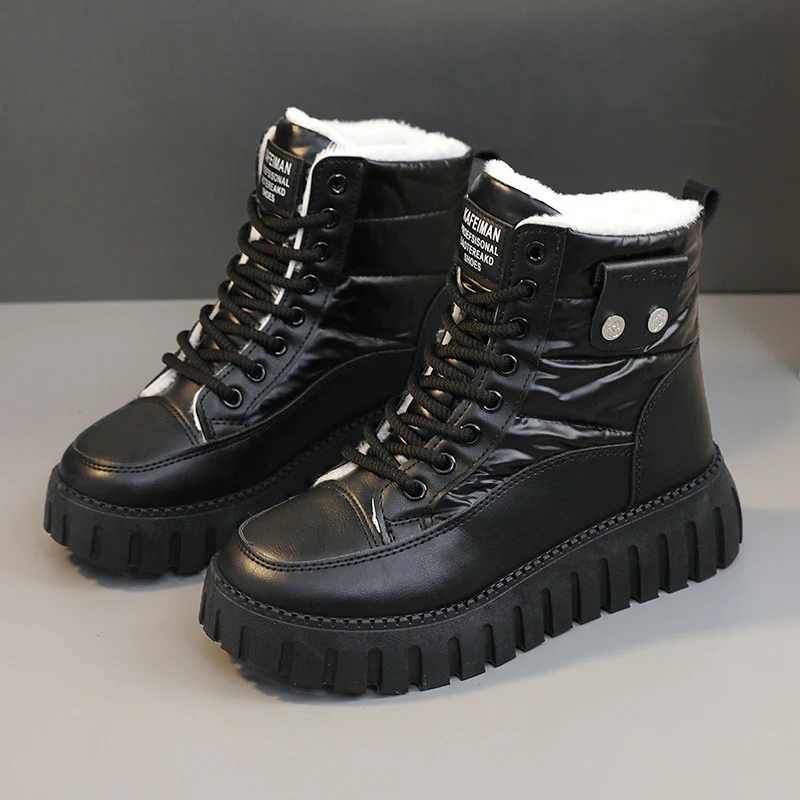 Damen modische Winterstiefel mit temperaturisolierendem Innenfutter und rutschfester Sohle Heidi Mode - Image 7