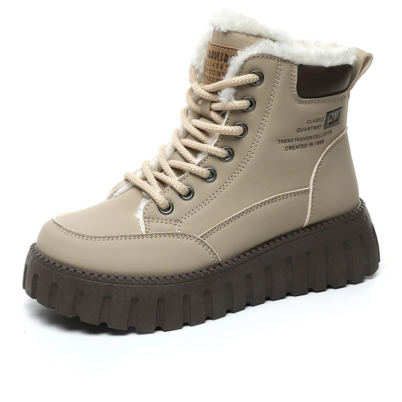 Damen modische Winterstiefel mit warmem Innenfutter und robuster Profilsohle Heidi Mode - Image 5