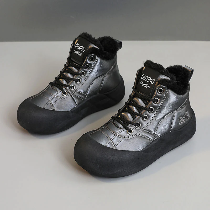 Damen modische Winterstiefel mit warmem Innenfutter und rutschfester Sohle Heidi Mode - Image 7