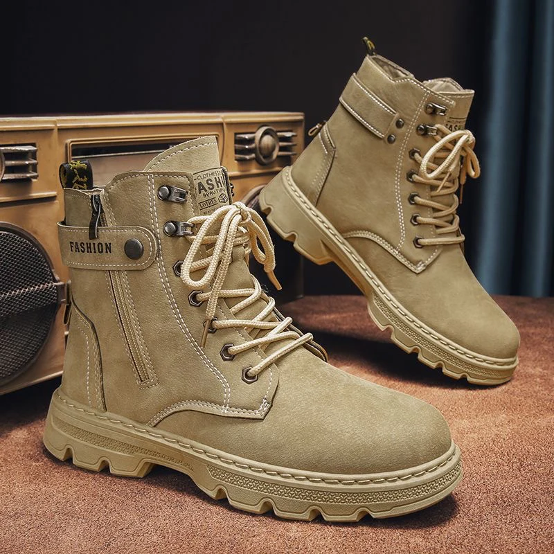 Damen Modische Winterstiefel mit wasserabweisendem Obermaterial und rutschfester Sohle Heidi Mode - Image 3