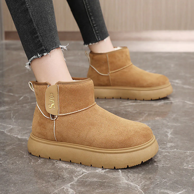 Damen modische Winterstiefeletten mit warmem Innenfutter und rutschfester Sohle Heidi Mode - Image 4