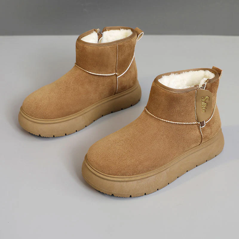 Damen modische Winterstiefeletten mit warmem Innenfutter und rutschfester Sohle Heidi Mode - Image 7
