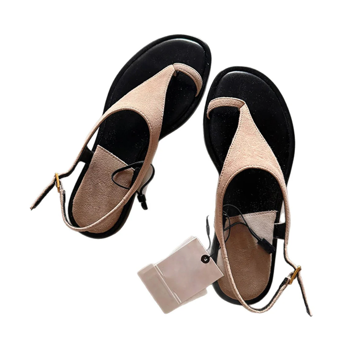 Damen Modische Zehentrenner-Sandalen mit elegantem Riemendesign und bequemem Fußbett Heidi Mode - Image 5