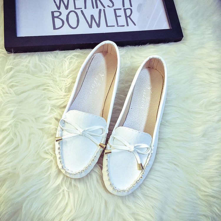 Damen Mokassin Slipper mit elegantem Schleifen-Detail und komfortabler Innensohle Heidi Mode - Image 7