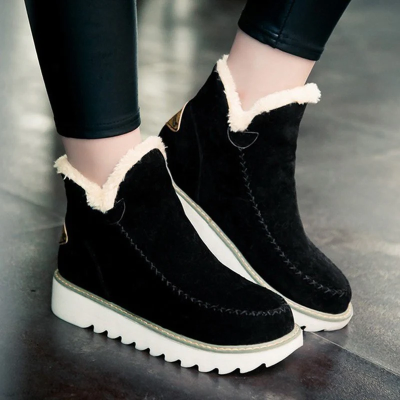 Damen Mokassin Stiefel mit kuscheligem Innenfutter und modischen Akzenten Heidi Mode - Image 2