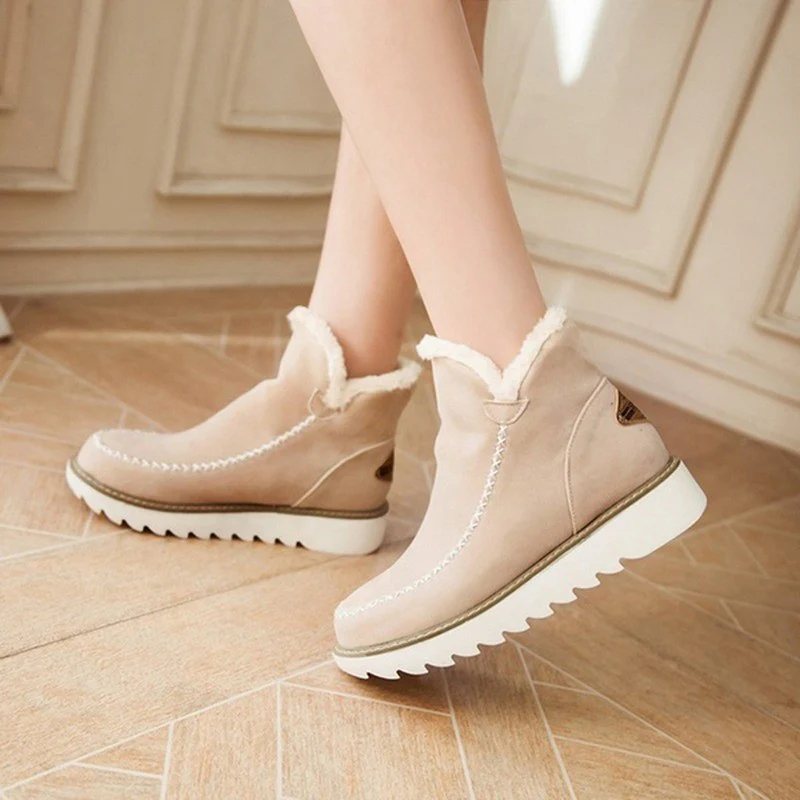 Damen Mokassin Stiefel mit kuscheligem Innenfutter und modischen Akzenten Heidi Mode - Image 3