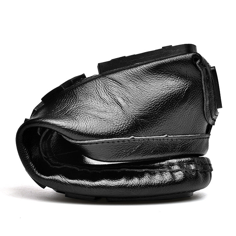 Damen Mokassins aus hochwertigem Leder mit flexiblem Sohlenprofil Heidi Mode - Image 4