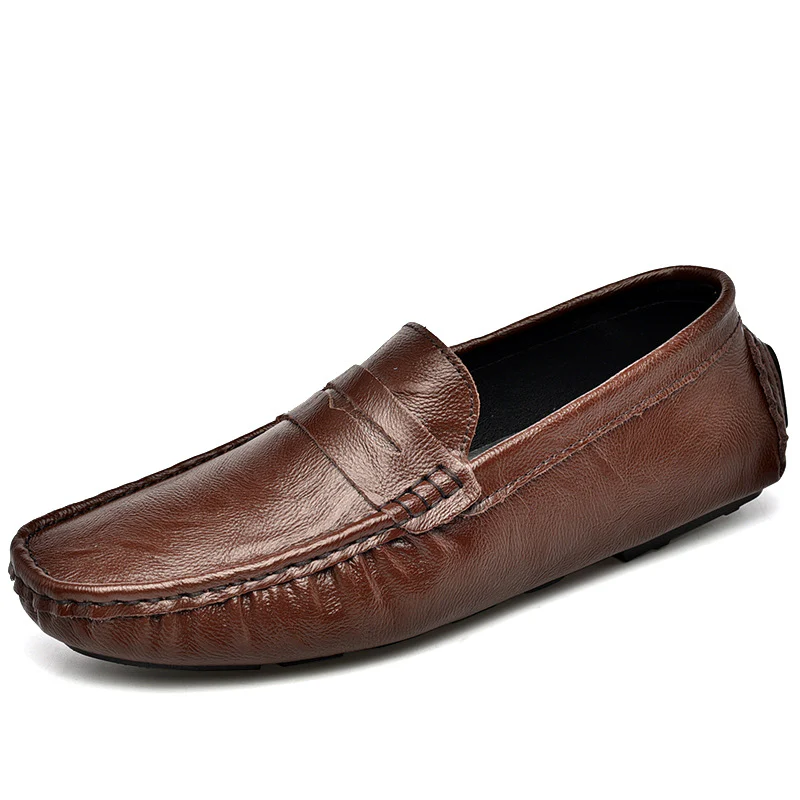 Damen Mokassins aus hochwertigem Leder mit flexiblem Sohlenprofil Heidi Mode - Image 7
