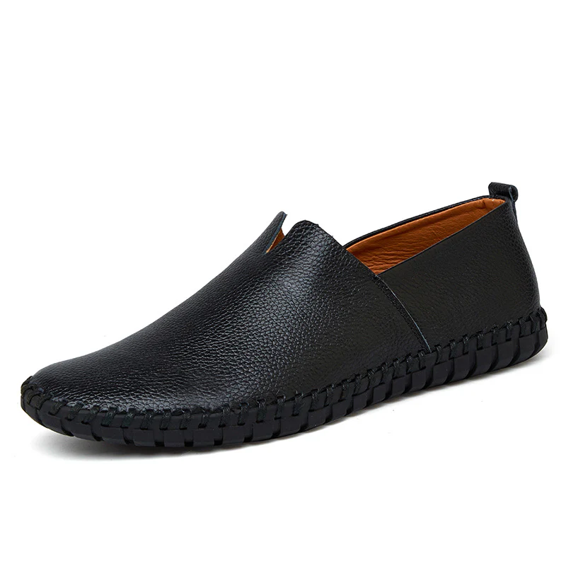 Damen Mokassins im klassischen Design aus hochwertigem Leder Heidi Mode - Image 8