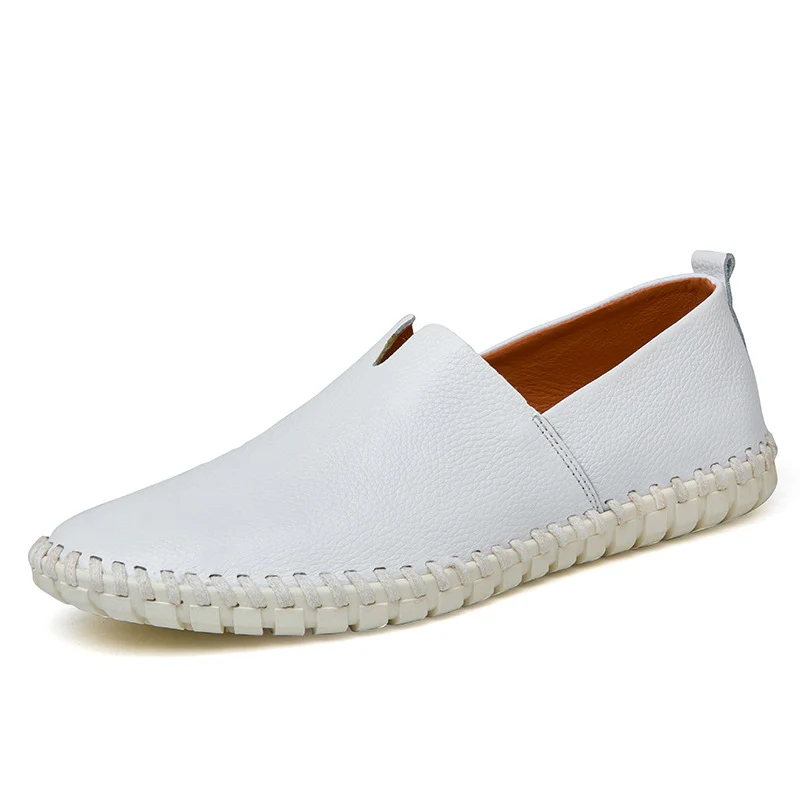 Damen Mokassins im klassischen Design aus hochwertigem Leder Heidi Mode - Image 9