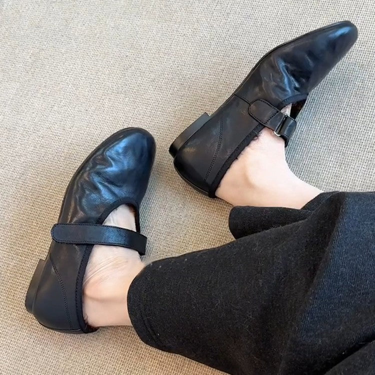 Damen Mokassins mit elegantem Riemen und kuscheligem Innenfutter Heidi Mode - Image 2