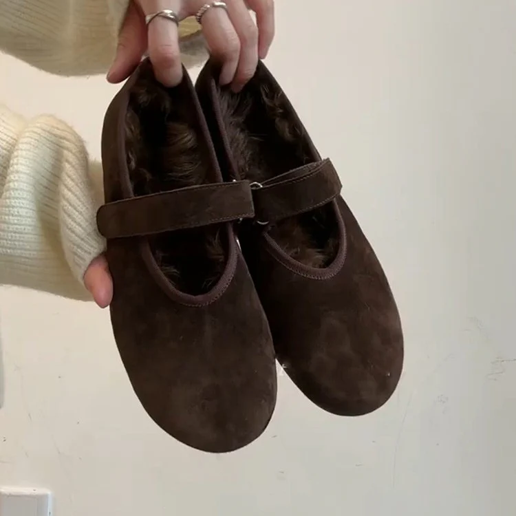 Damen Mokassins mit elegantem Riemen und kuscheligem Innenfutter Heidi Mode - Image 3