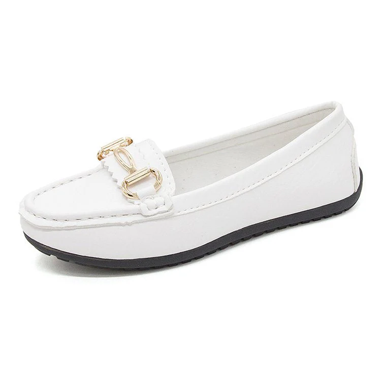 Damen Mokassins mit Elegantem Schnallen-Detail und Markantem Designs Heidi-Mode - Image 6