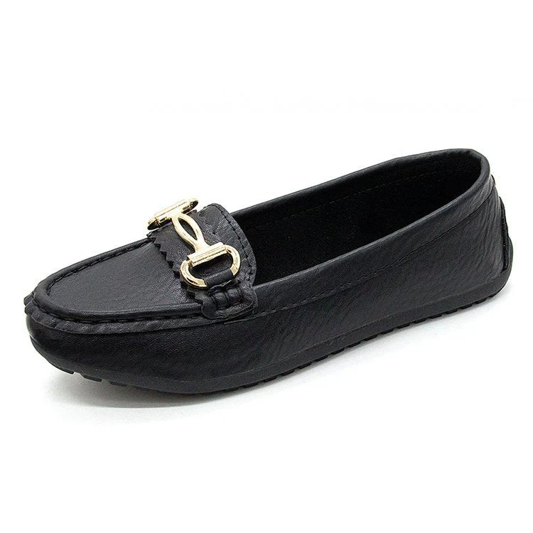 Damen Mokassins mit Elegantem Schnallen-Detail und Markantem Designs Heidi-Mode - Image 9