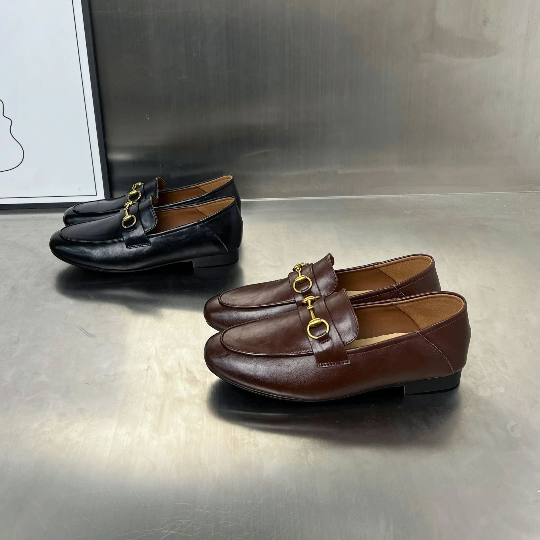 Damen Mokassins mit elegantem Schnallenverschluss und bequemer Innensohle Heidi Mode - Image 3